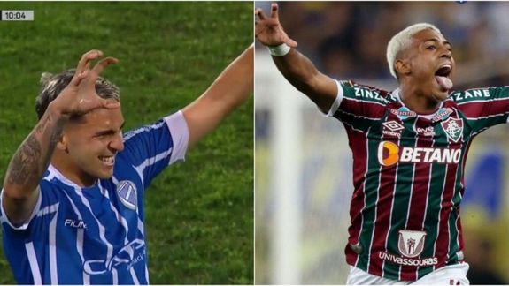 López Muñoz contó por qué celebró su gol en Godoy Cruz como Kennedy en la final de la Libertadores contra Boca