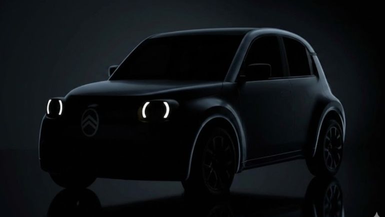 Citroën mostró la silueta del 2CV en el final teaser.