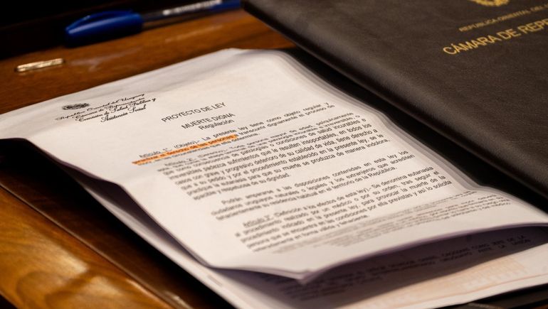 Eutanasia en Uruguay: la Cámara de Diputados aprobó un proyecto de ley que despenaliza la muerte asistida. Foto Departamento de Fotografía del Parlamento del Uruguay