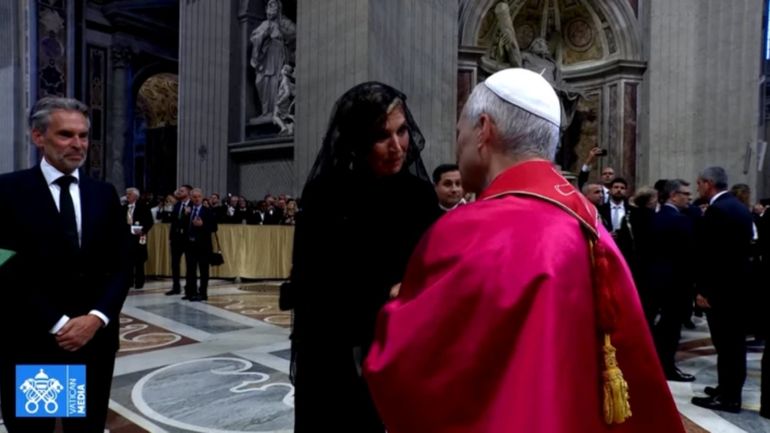 El Papa León XVI y la Reina Máxima El Papa León XVI y la Reina Máxima