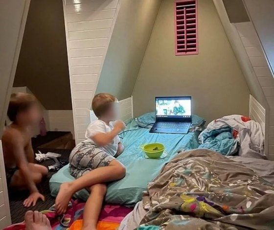 El padre del año: construyó la casa de la película Up para su hijo