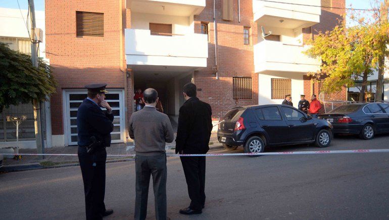El edificio de calle Matheu al 200 donde vivía Lucas con su pareja.