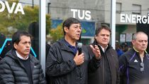 Rucci con Gaido en la inauguración de nuevasoficinas de la Secretaría de Turismo, Deporte y Cultura.