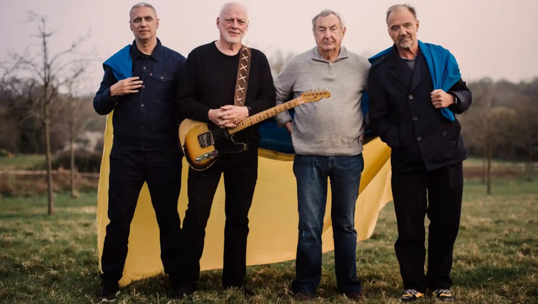 ¡Sorpresa! Pink Floyd lanzó una canción en apoyo a Ucrania