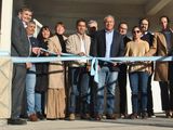 En la inauguración de un Centro de Salud