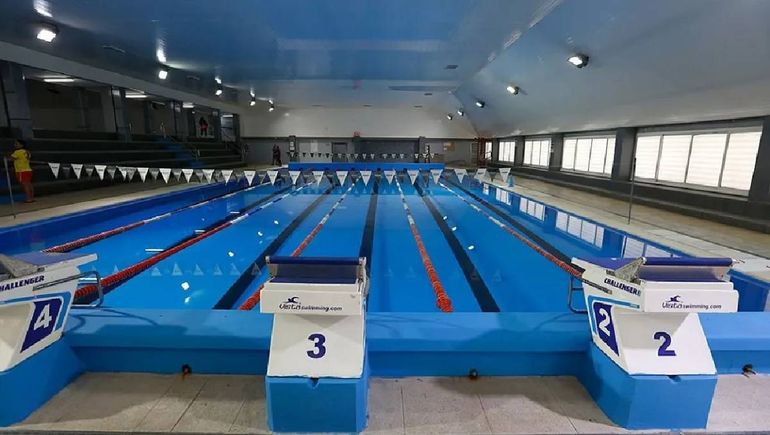 Las remodelaciones de la pileta del CEF 1. Las remodelaciones de la pileta del CEF 1.