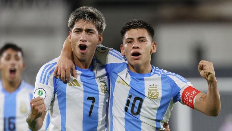 La Selección argentina sub 20 con un pie en el próximo Mundial