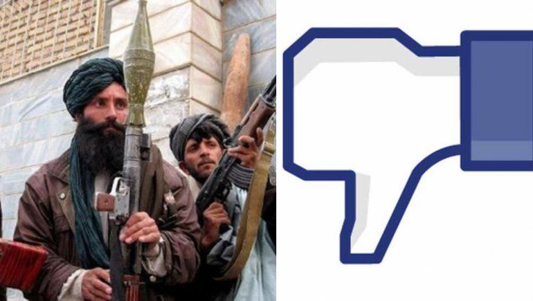Facebook prohíbe publicación de contenido en apoyo a los talibanes