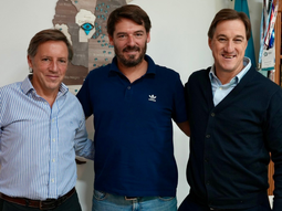 El intendente de Cipolletti, Rodrigo Buteler se reunió con su par de San Miguel (Buenos Aires), Jaime Méndez.