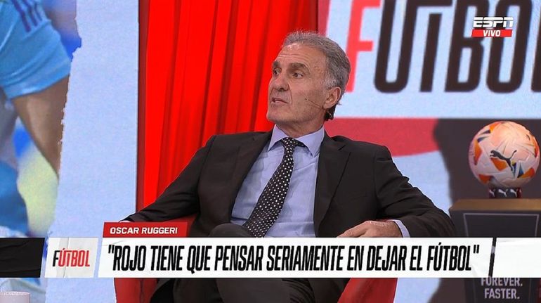 Ruggeri le dio con un caño al capitán de Boca. 