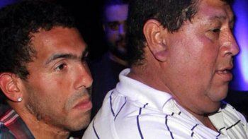 Carlos Tevez y su papá, Segundo, quien está internado con coronavirus. Carlos Tevez y su papá, Segundo, quien está internado con coronavirus.