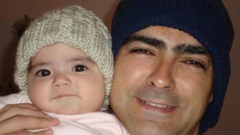 Rubén y Delfina, poco antes de que ocurriera la tragedia. Rubén y Delfina, poco antes de que ocurriera la tragedia.