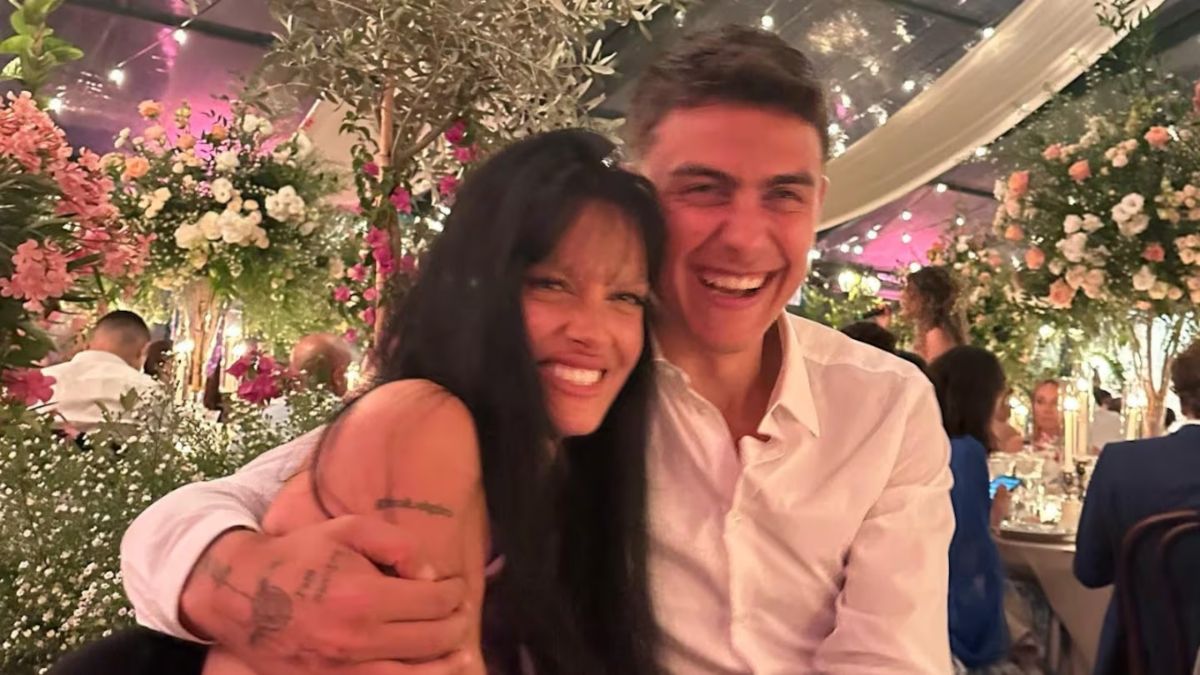 Oriana Sabatini y Paulo Dybala