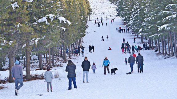 El Llano: el parque recreativo de nieve del norte neuquino