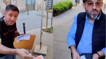 Dos rumanos quisieron hacerle el cuento del tío a un argentino. Dos rumanos quisieron hacerle el cuento del tío a un argentino.