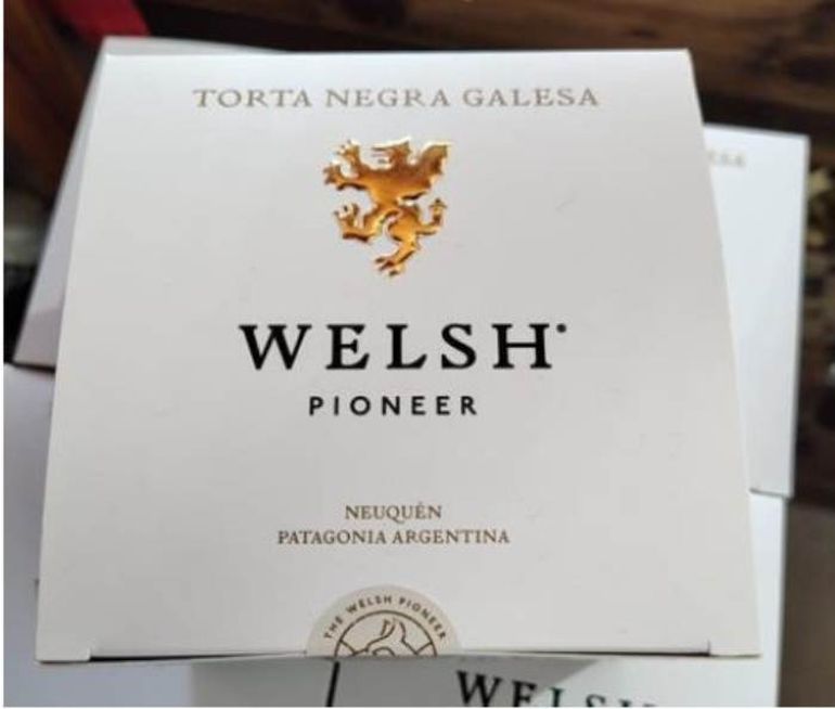 La torta Galesa prohibida por ANMAT es de la marca WELSH PIONEER; elaborada en la provincia de Neuquén.