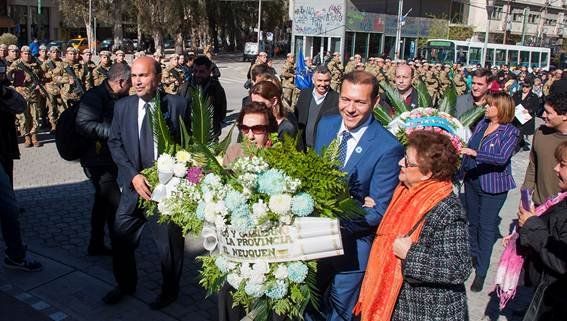 Gutiérrez destacó los valores del General San Martín