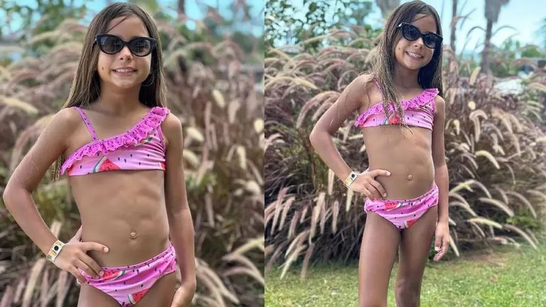 La hija de Cinthia Fernández La hija de Cinthia Fernández