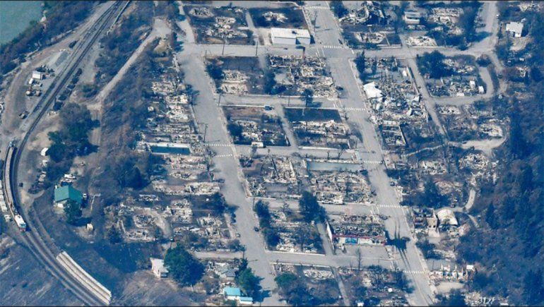 Lytton, en la Columbia Británica, registró una cifra de 49,6ºC que provocó incendios.