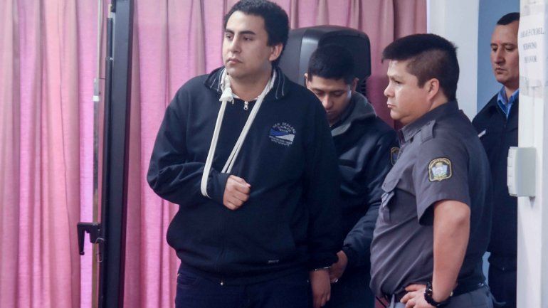Lucas Lira tras ser condenado por el jurado popular.
