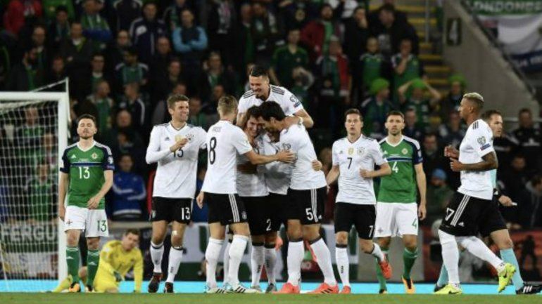 Alemania e Inglaterra ya tienen el pasaje al Mundial de Rusia