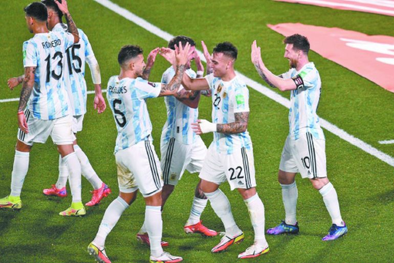 La selección argentina pasa por su mejor momento en años y la gente se identifica con el equipo.
