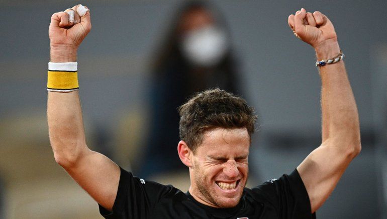 Schwartzman dio el golpe ante Thiem y está en semis de Roland Garros