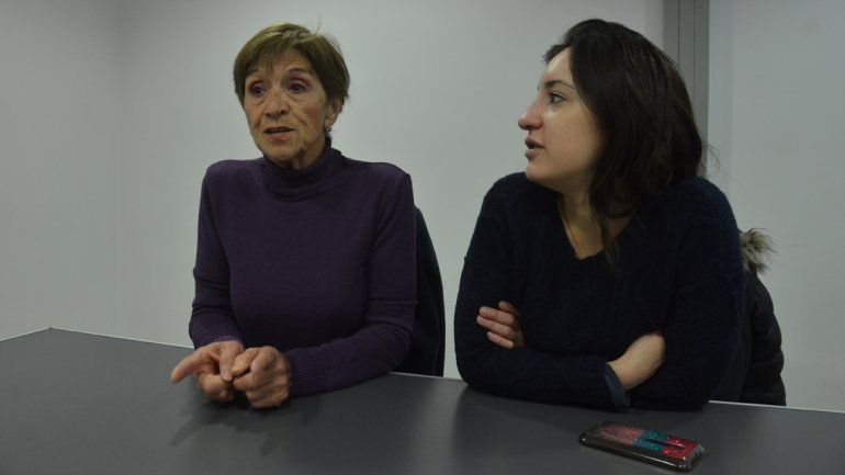 Mari Mella y María Paz Jadra