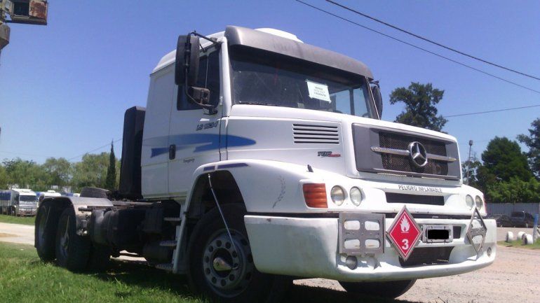 Actualmente el camión está guardado en el galpón de un amigo.