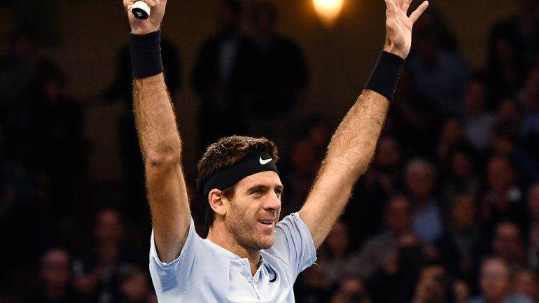 Del Potro le ganó al francés Beneeteau y hoy enfrenta a Agut.