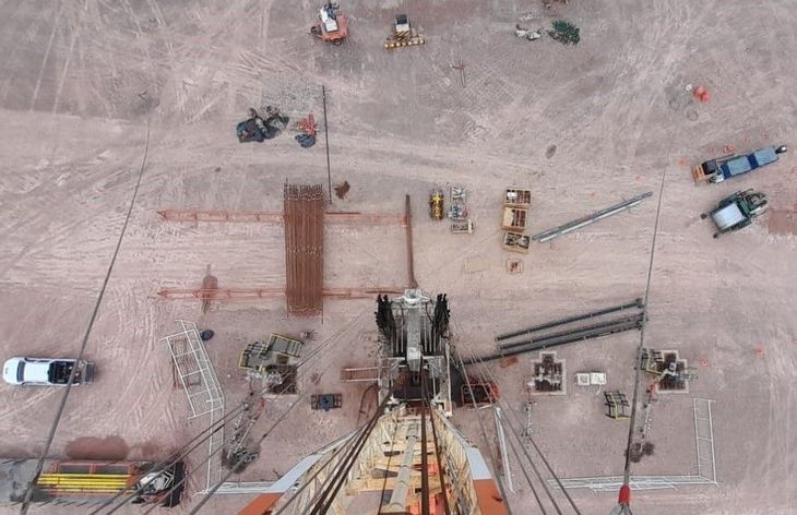 El primer pozo completado con Bomba Electrosumergible en Vaca Muerta. (Foto: Andrés Essayag-LinkedIn) El primer pozo completado con Bomba Electrosumergible en Vaca Muerta. (Foto: Andrés Essayag-LinkedIn)