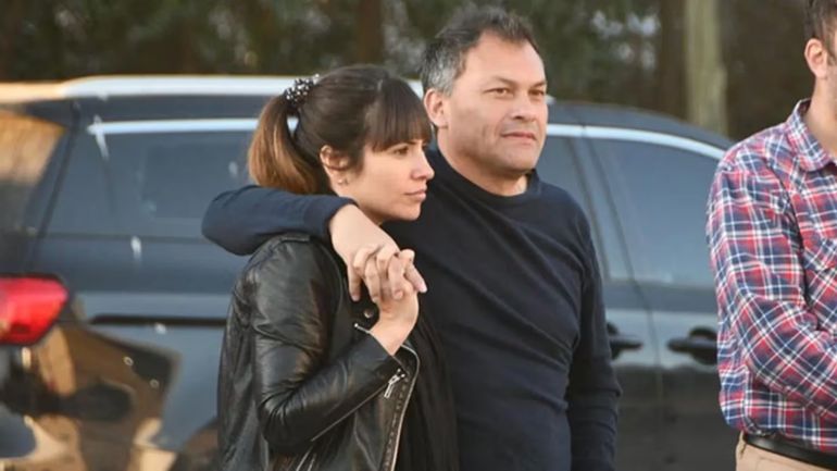 Romina Uhrig y Walter Festa Romina Uhrig y Walter Festa