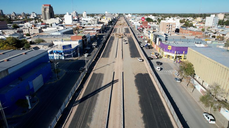 Avenida Mosconi: la obra cumple los plazos y se espera la llegada del asfalto