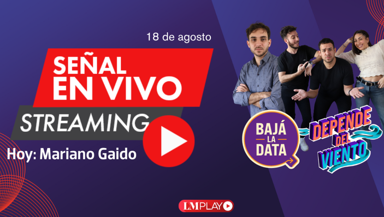 Arrancó Baja la Data, el nuevo programa del streaming LM Play