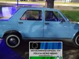 Uno de los autos robados que apareció en Cipolletti.