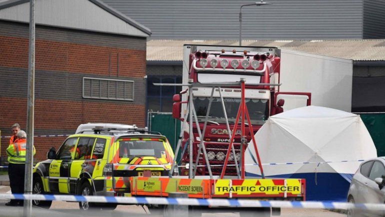 Essex: murieron congelados los 39 inmigrantes