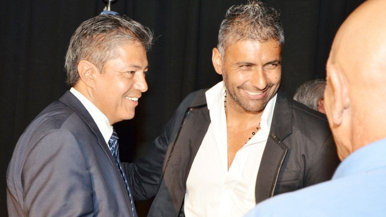 El vicegobernador participó de la asunción de Soledad Martínez.