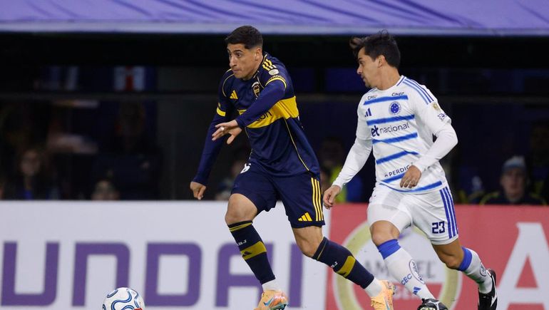 Boca empató ante Cruzeiro por Copa Libertadores.