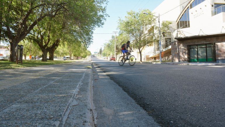 La caída del joven fue en Avenida Argentina pasando Leloir