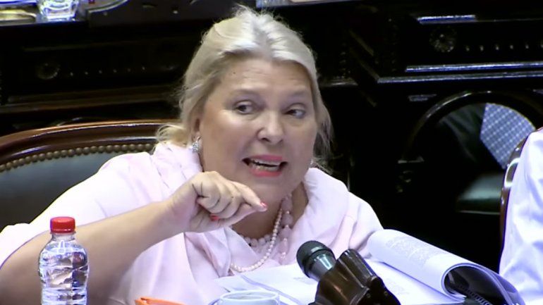 Carrió se despega de Macri y va contra el pago de Ganancias de jubilados