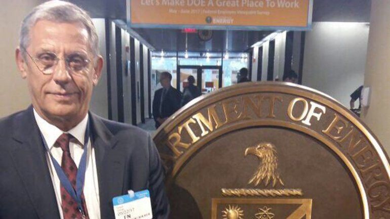 Horacio Quiroga difundió en Twitter su paso por Washington.