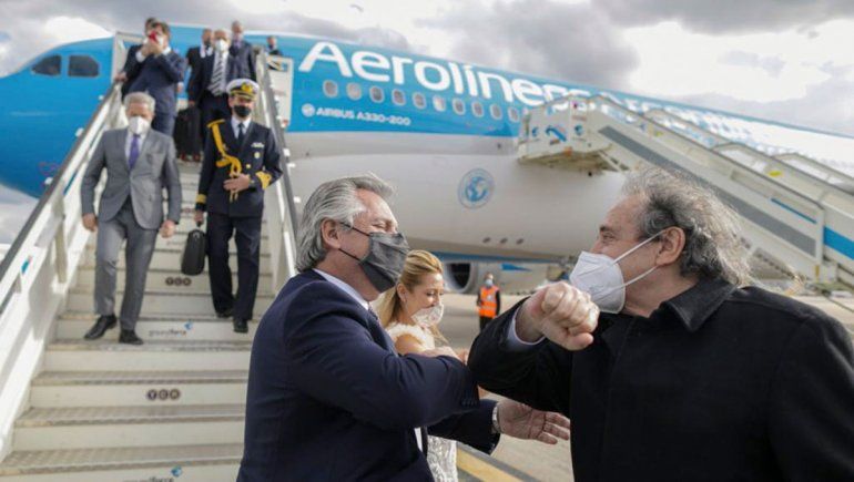 Alberto Fernández será recibido por el rey Felipe VI