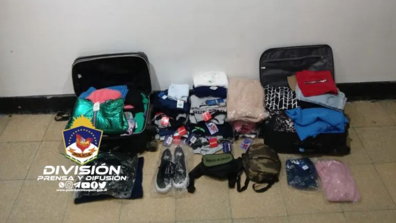 Desvalijaron una tienda de ropa y uno fue detenido