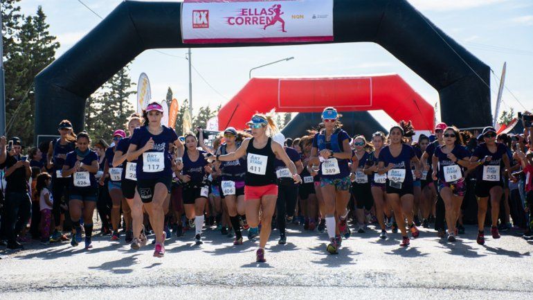 Unas 700 mujeres participaron de la prueba atlética