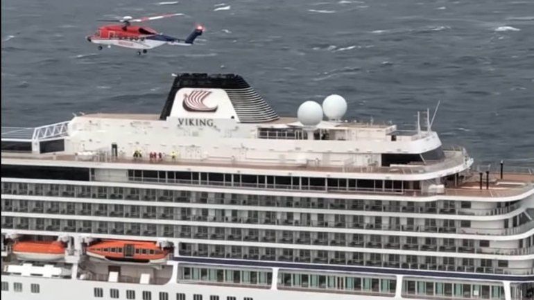 Dramática experiencia de pasajeros en un crucero varado