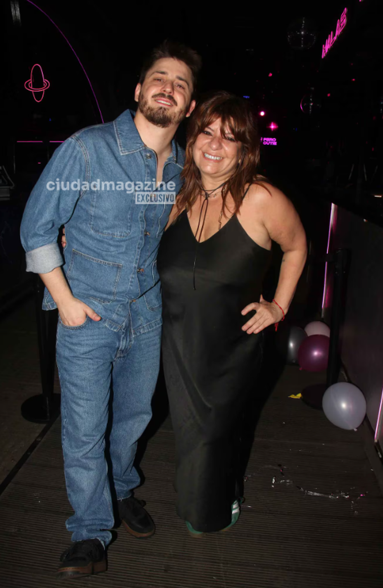 Andrea Taboada y Pampito en su festejo de cumpleaños Andrea Taboada y Pampito en su festejo de cumpleaños