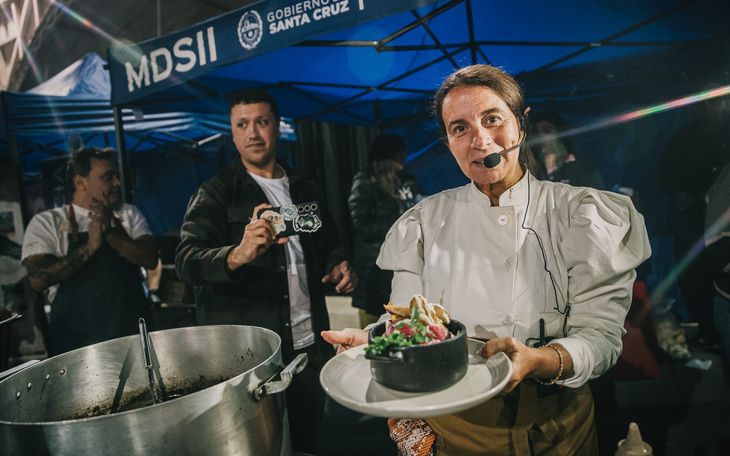 Identidad regional: La chef Paula Comparatore destacó el sabor intenso y el color rojo de este corte patagónico. Identidad regional: La chef Paula Comparatore destacó el sabor intenso y el color rojo de este corte patagónico.