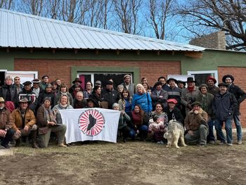 Más de 50 productores ganaderos, crianceros, líderes de comunidades Mapuche y representantes de cooperativas de la zona centro se reunieron en Las Lajas. Foto: SRN