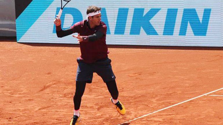 Del Potro ganó en el polvo de ladrillo de Munich.&nbsp;