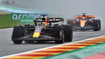 F1: Max Verstappen le ganó la sprint a Piastri en Bélgica